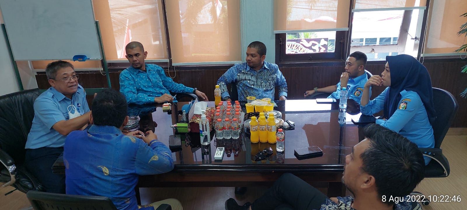 Jalin Soliditas, PDAM Makassar buka Peluang kerjasama dengan PD. Parkir Makassar Raya.