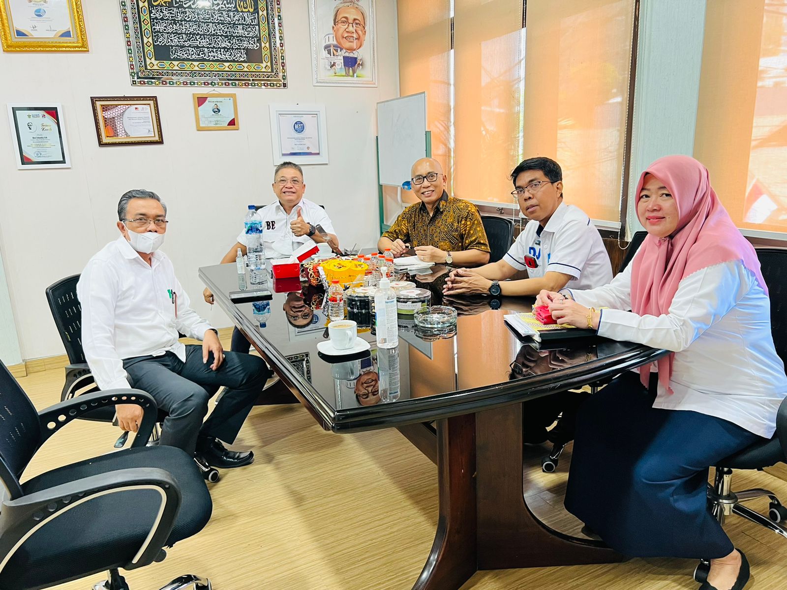Ciptakan Harmonisasi, PDAM Makassar - PT. BPR bertemu.